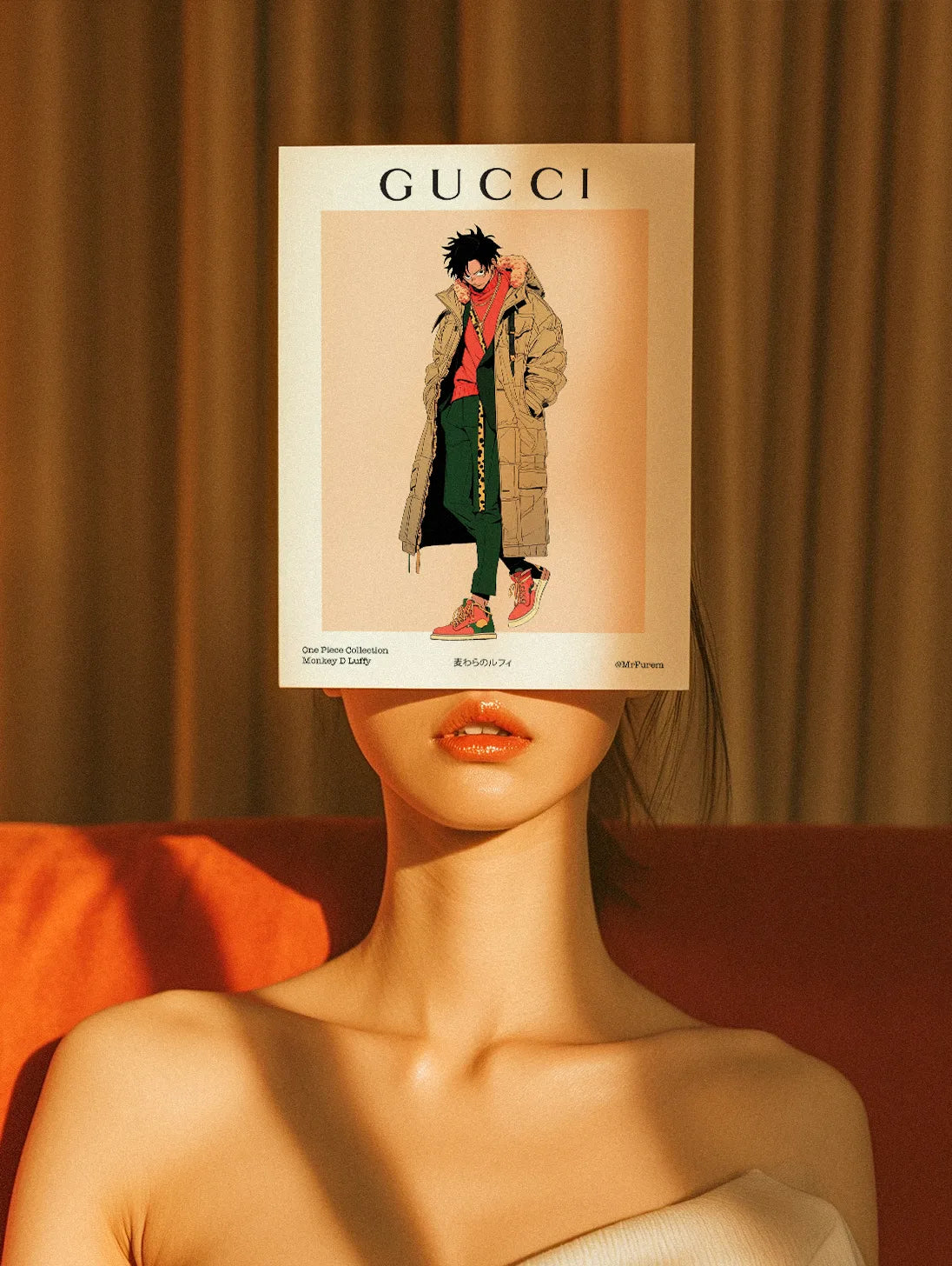 LUFFY - GUCCI - PRINT – MrFurem