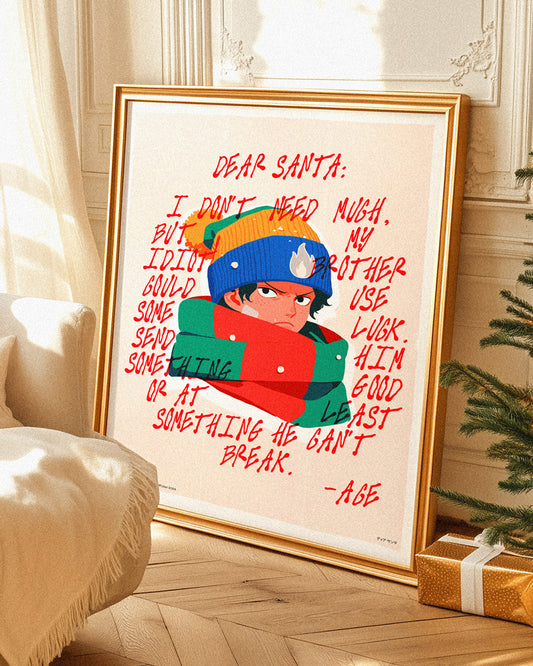 Ace - Dear Santa - Premium Matte Paper Poster